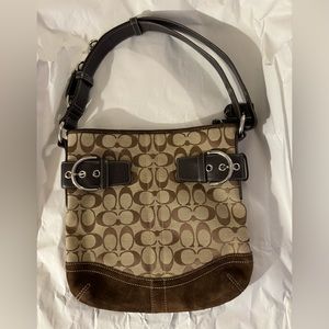 Twofer- Coach Jacquard F05K–3574 purse and wallet